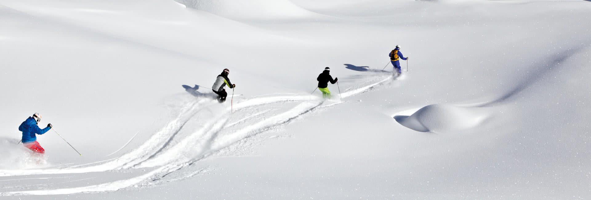 bad hofgastein skiers