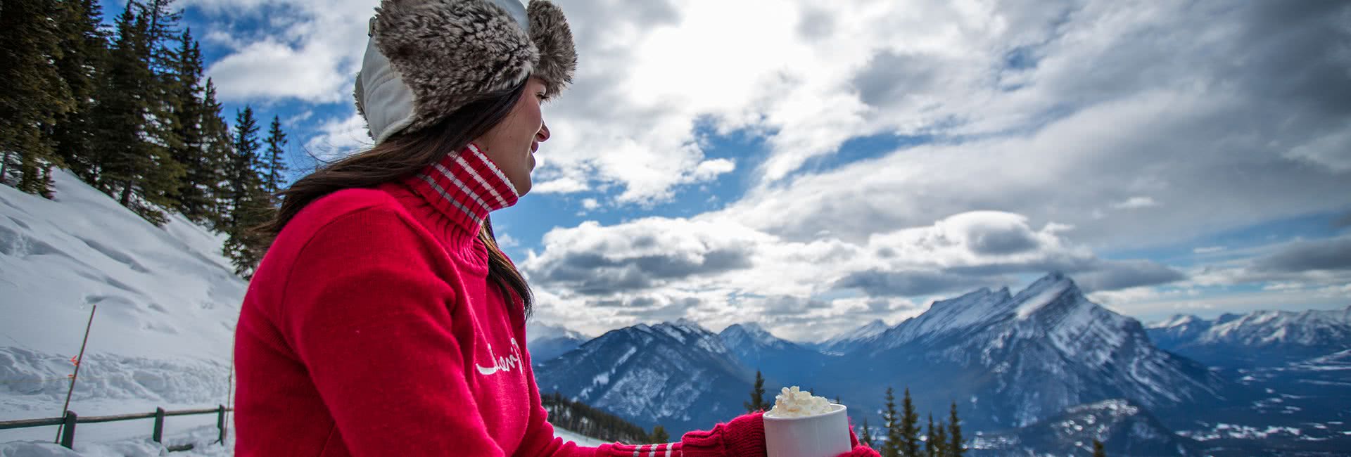 mount norquay hot choc