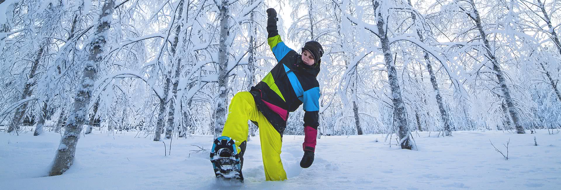 iso syote snow shoeing