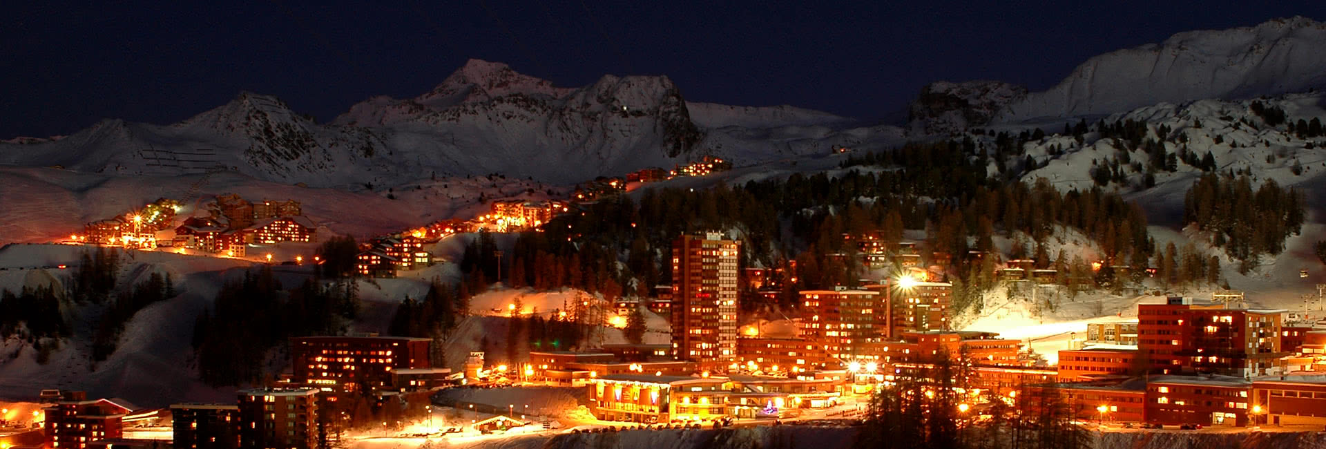 la plagne night