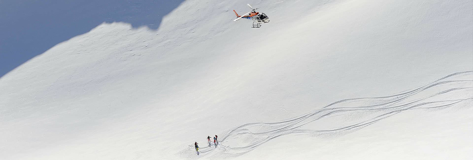 lech heli skiing