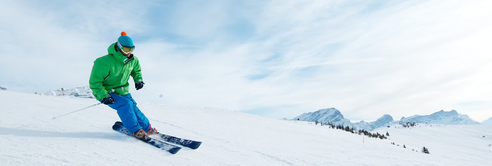 les diablerets skier