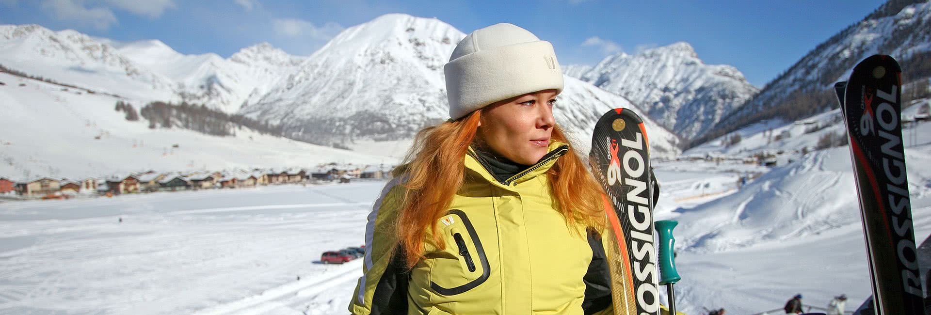 livigno skier