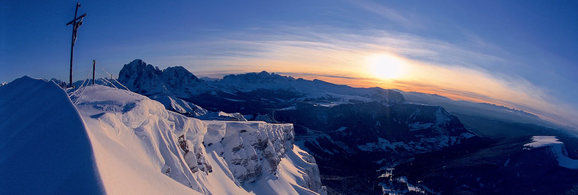 val gardena sunset