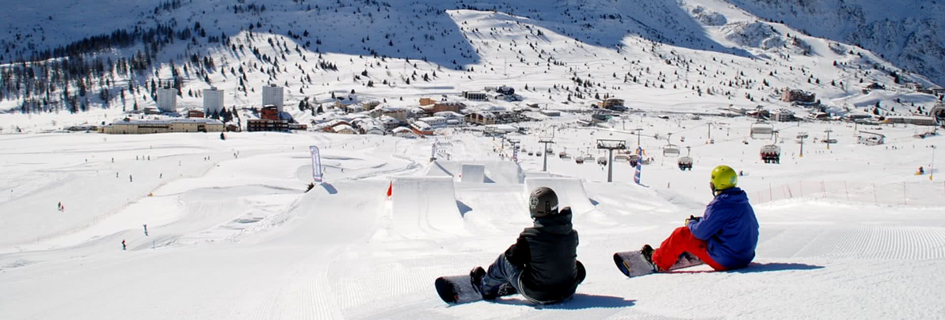 passo tonale snowpark