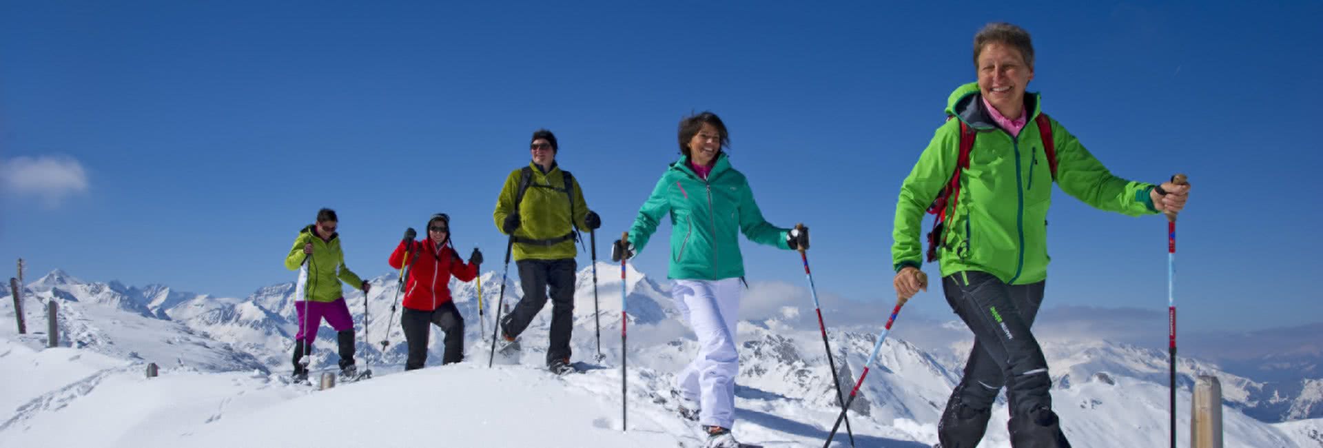 rauris snow shoeing