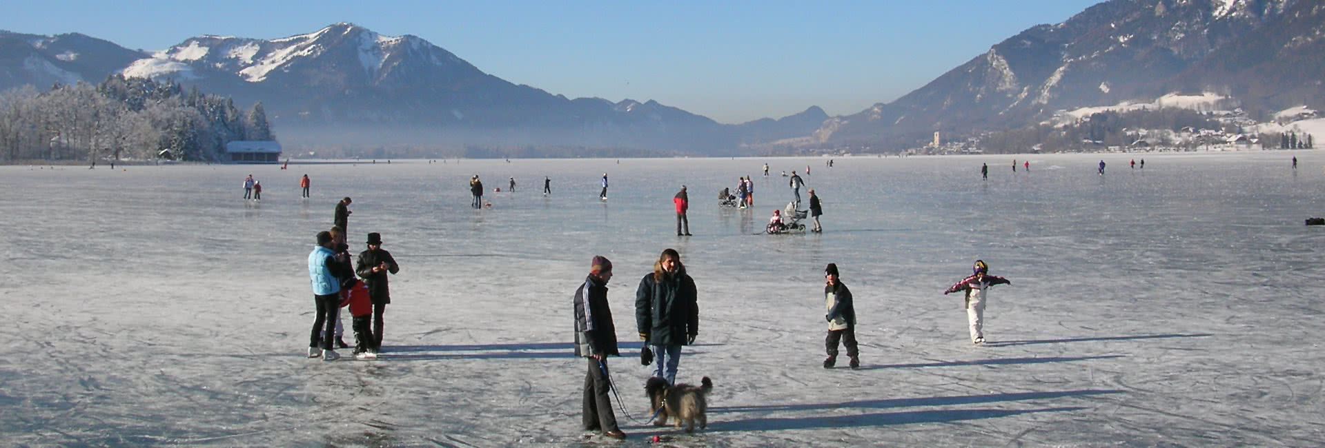 st wolfgang lake ice skatin