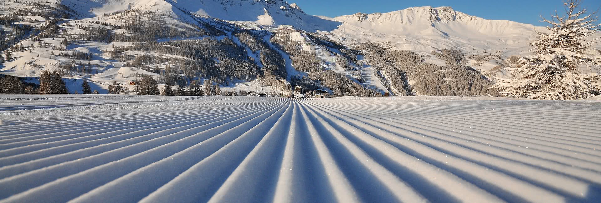 vars groomed piste