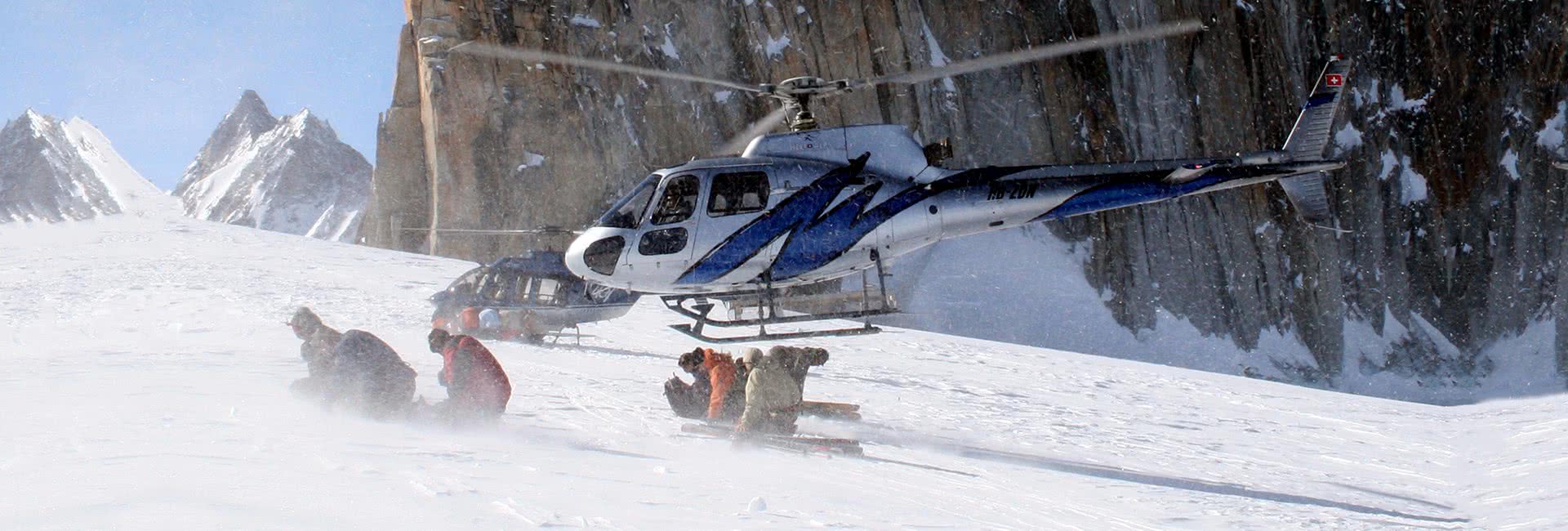 villars heli skiing