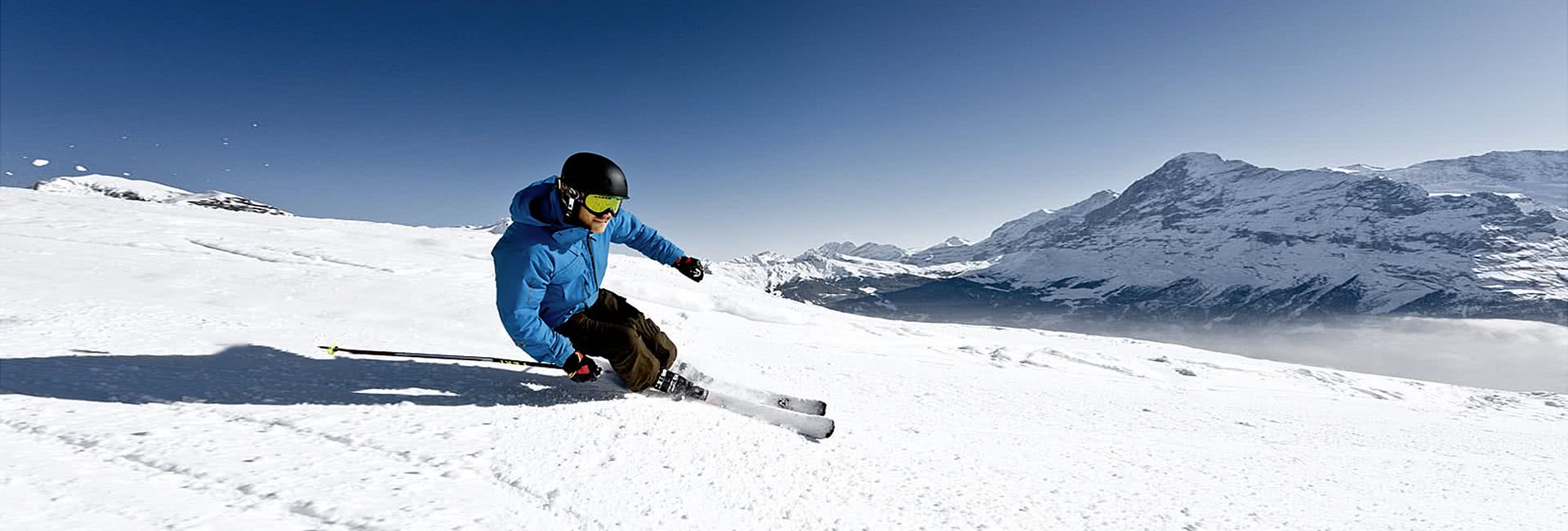 skiing wengen