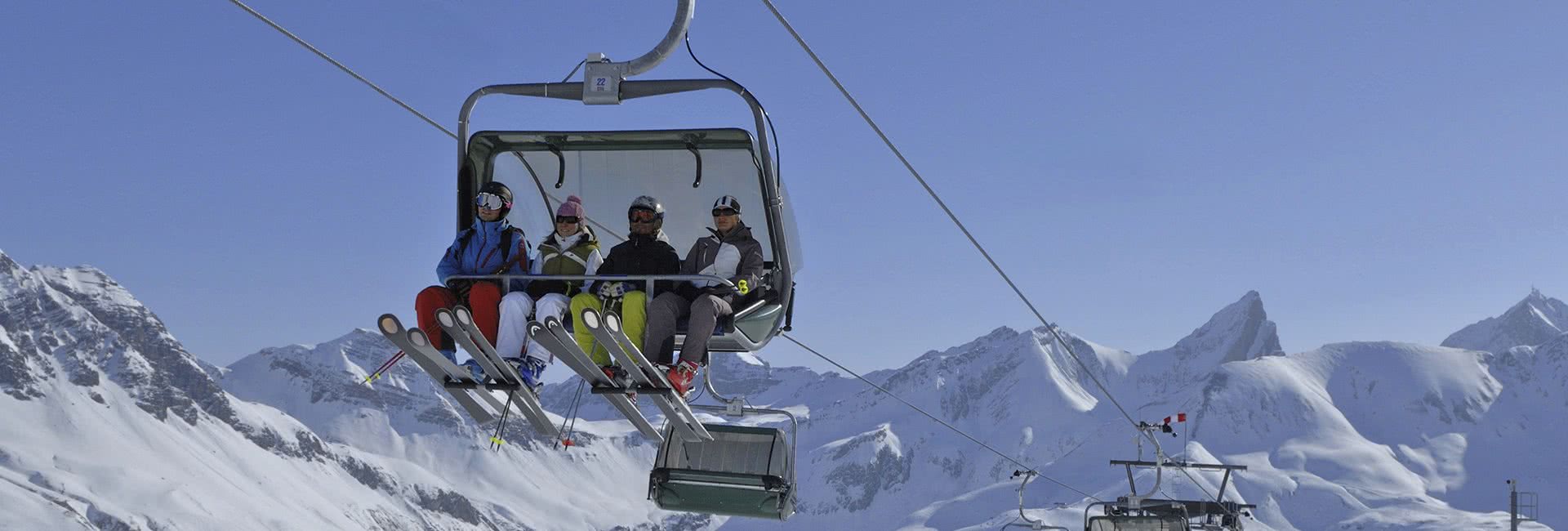 zurs chair lift